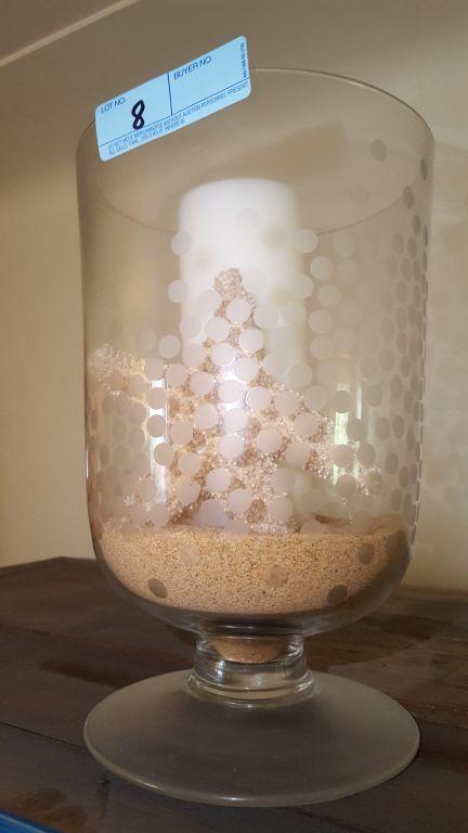 DECORATIVE SAND AND STARFISH HOLDER