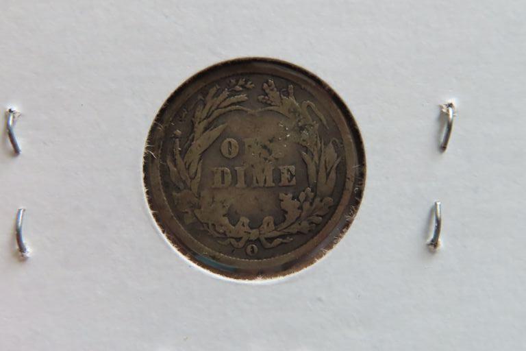 1894-O CAPPED BUSTED DIME