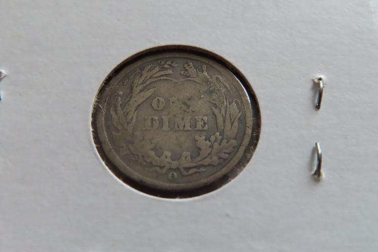 1894-O CAPPED BUSTED DIME