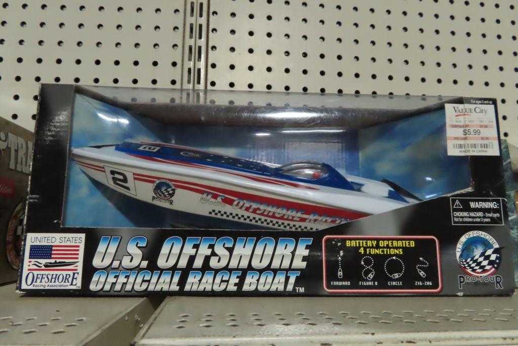U. S. OFFSHORE OFFICIAL RACE BOAT