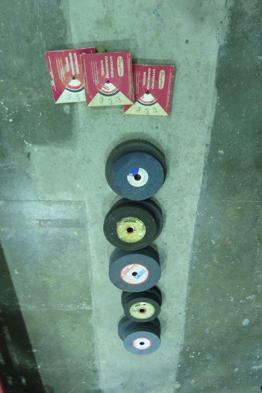 NEW 12 INCH GRINDING WHEELS AND OTHER GRINDING WHEELS