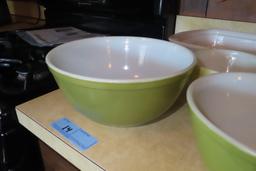 PYREX 3-PIECE MIXING BOWL SET