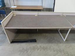 (2) 32 INCH X 6 FOOT COMPUTER DESKS