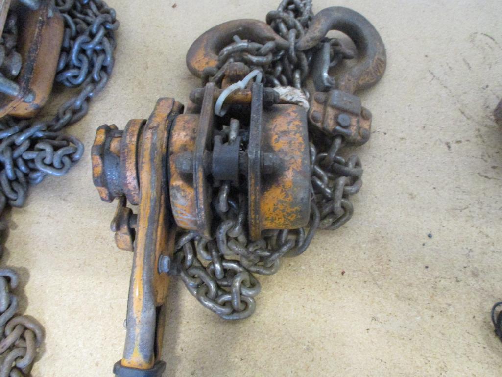 1-1/2 TON CHAIN COME ALONG