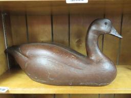 Large carved duck