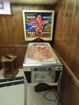 D. Gottlieb and Company Big Indian pinball machine