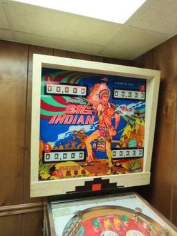 D. Gottlieb and Company Big Indian pinball machine