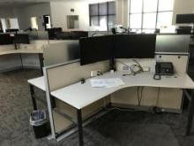 OFFICE CUBICLES, SEATS 27, NO ELECTRONICS OR CHAIRS, CUBICLES ONLY