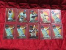 Lot of 10 assorted baseball cards
