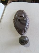 Hamlinite antique peeler and small brass bell