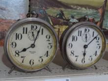 Pair of Westclox Big Ben clocks