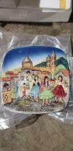 Royal Doulton 1973 Christmas in Mexico plate