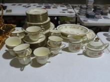Minton fine Bone China set made in England Royal Doulton tableware 1977 service for 12