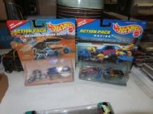 Hot Wheels action packs new in packages