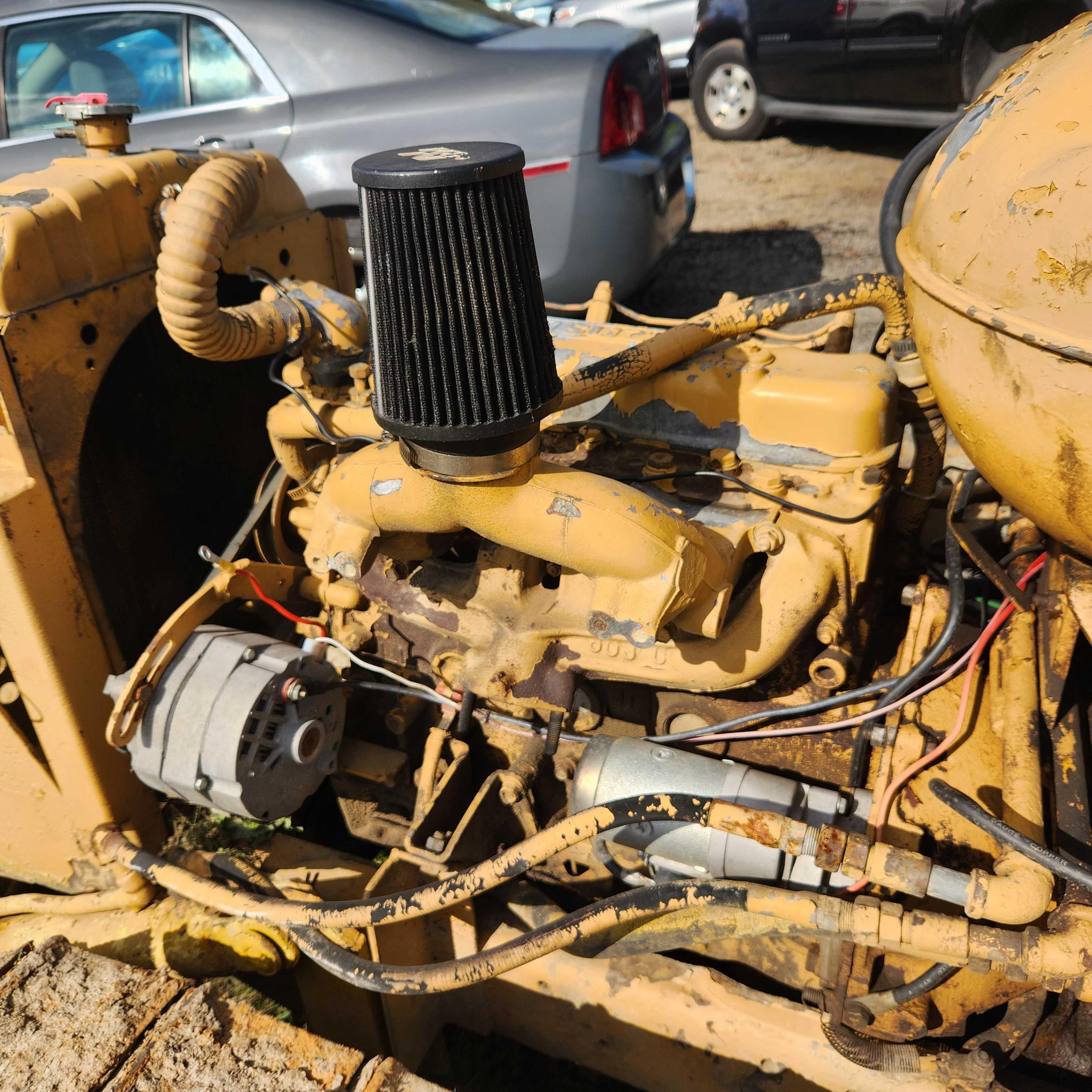 1960s era Oliver bulldozer with an Isuzu diesel engine