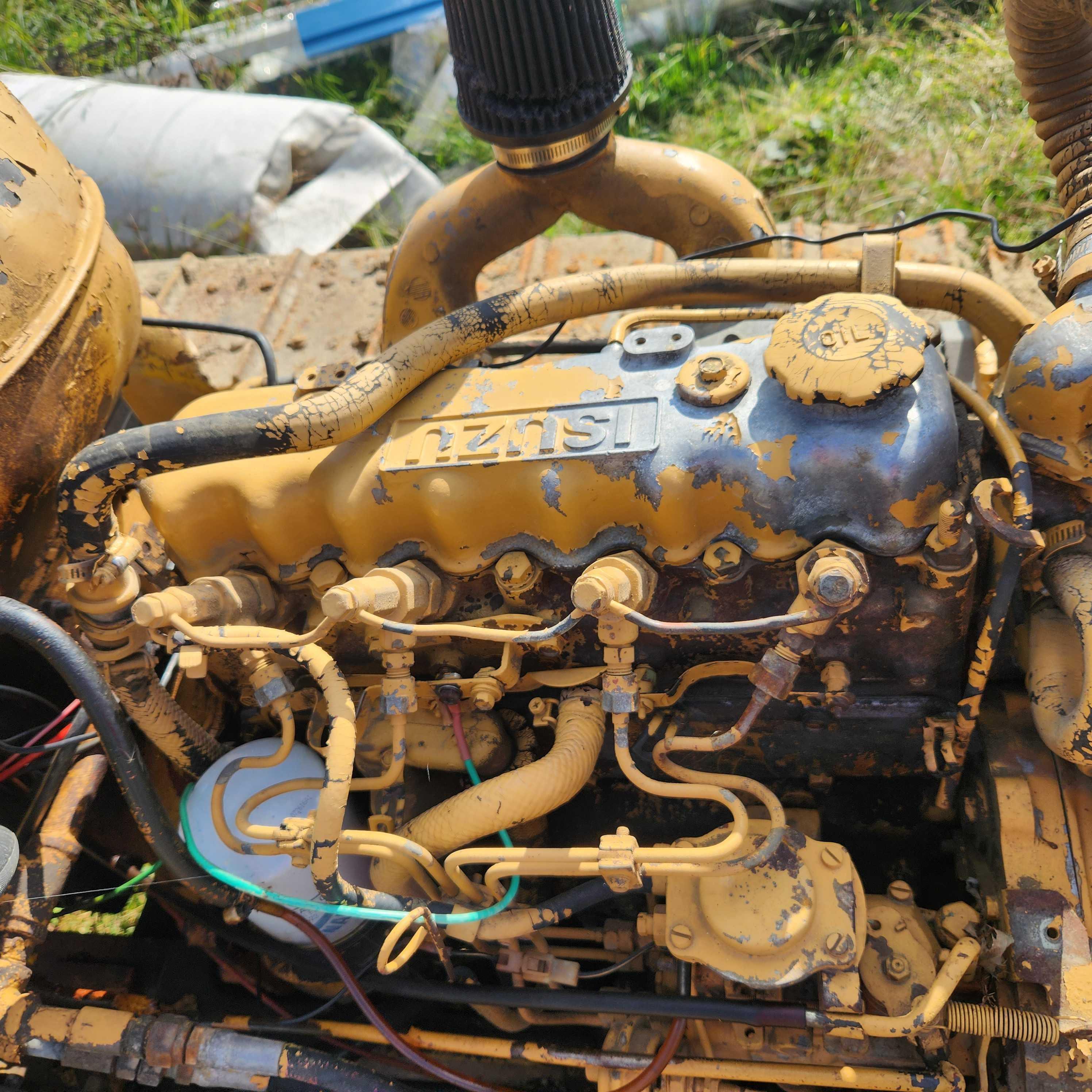 1960s era Oliver bulldozer with an Isuzu diesel engine