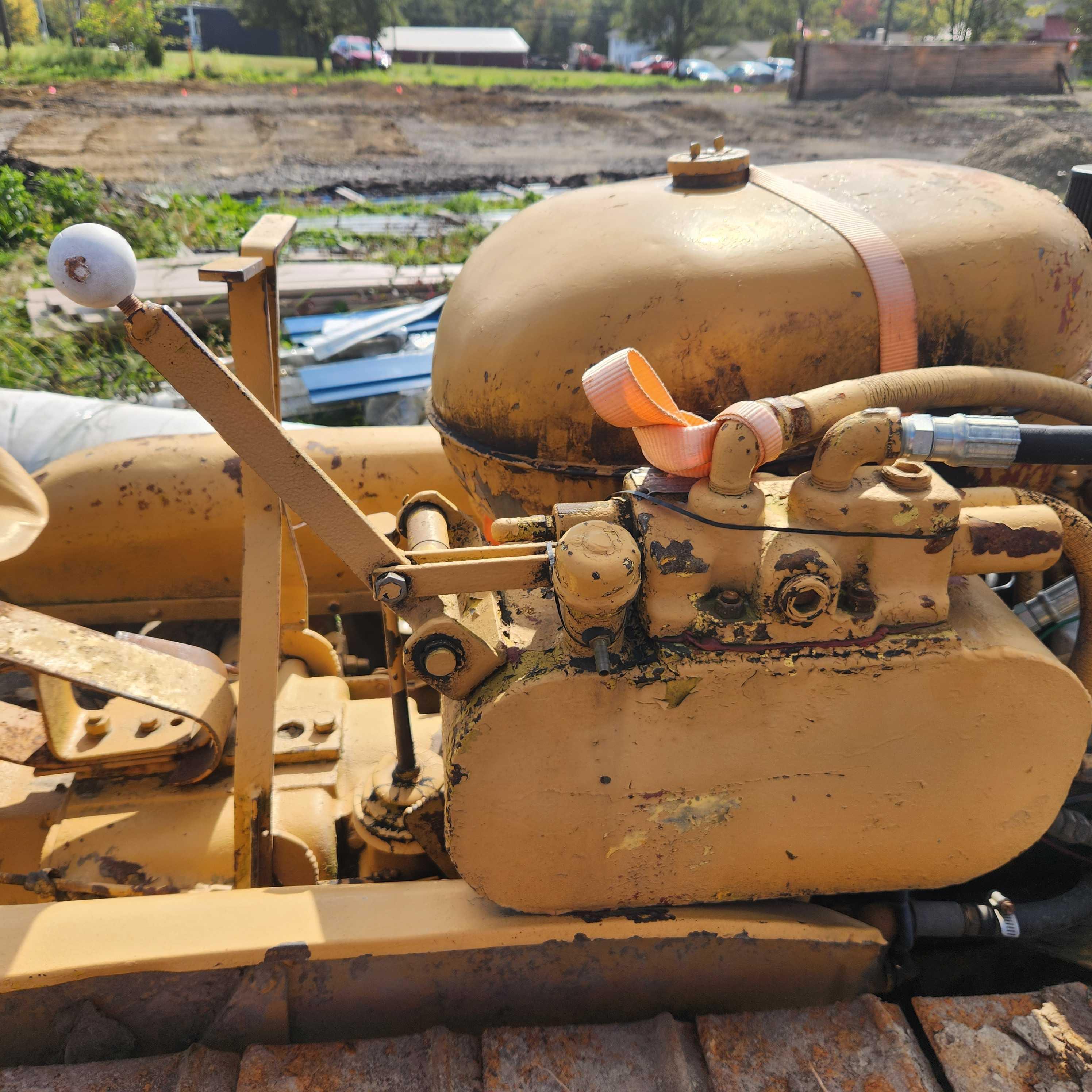 1960s era Oliver bulldozer with an Isuzu diesel engine