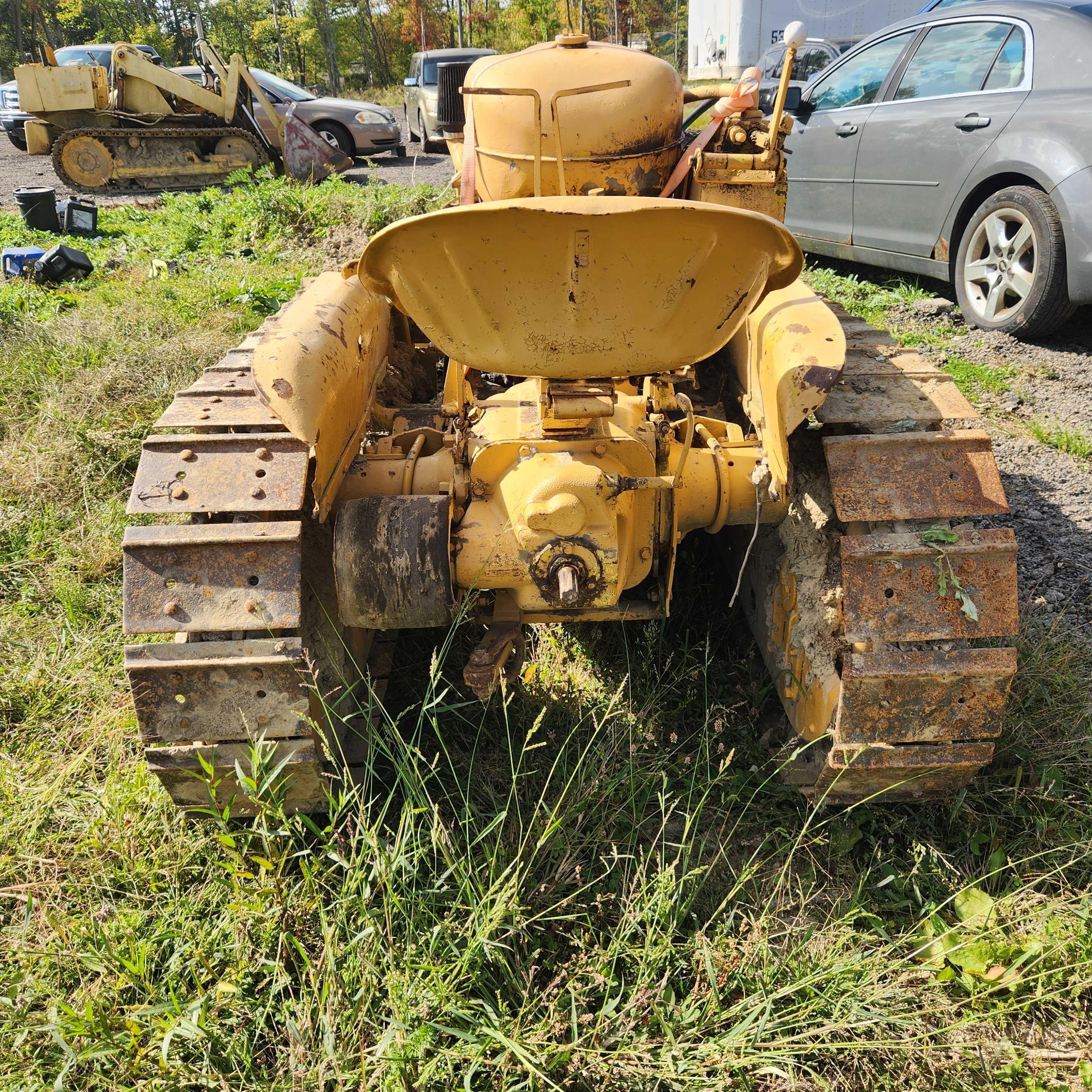 1960s era Oliver bulldozer with an Isuzu diesel engine