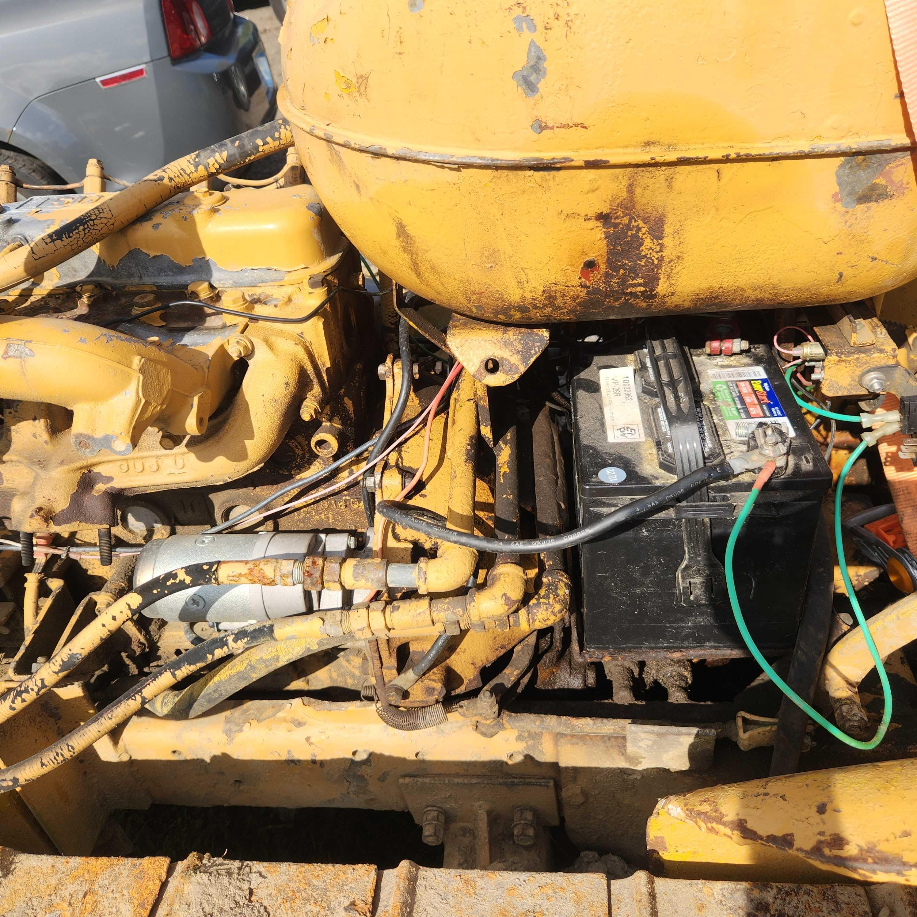 1960s era Oliver bulldozer with an Isuzu diesel engine