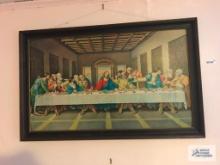 THE LAST SUPPER RELIGIOUS PRINT