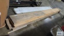 LOT OF FOUR, 12 FT 2 IN X 12 IN, BOARDS