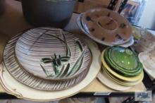 Decorative serving dishes