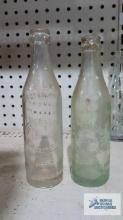 Standard Bottling Company bottle and Soft Drink Manufacturing Company bottle