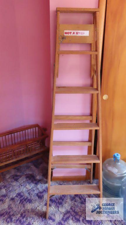 wood 6 ft ladder