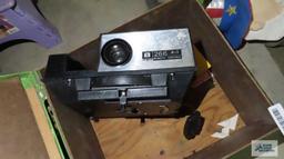 Metal box with Argus 266-83 remote control viewer