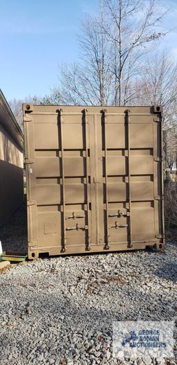 40 foot shipping container. Additional removal time available upon request. Buyer must use our