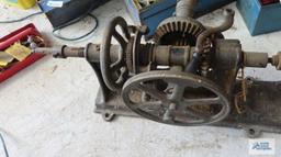 antique Little Giant lathe parts