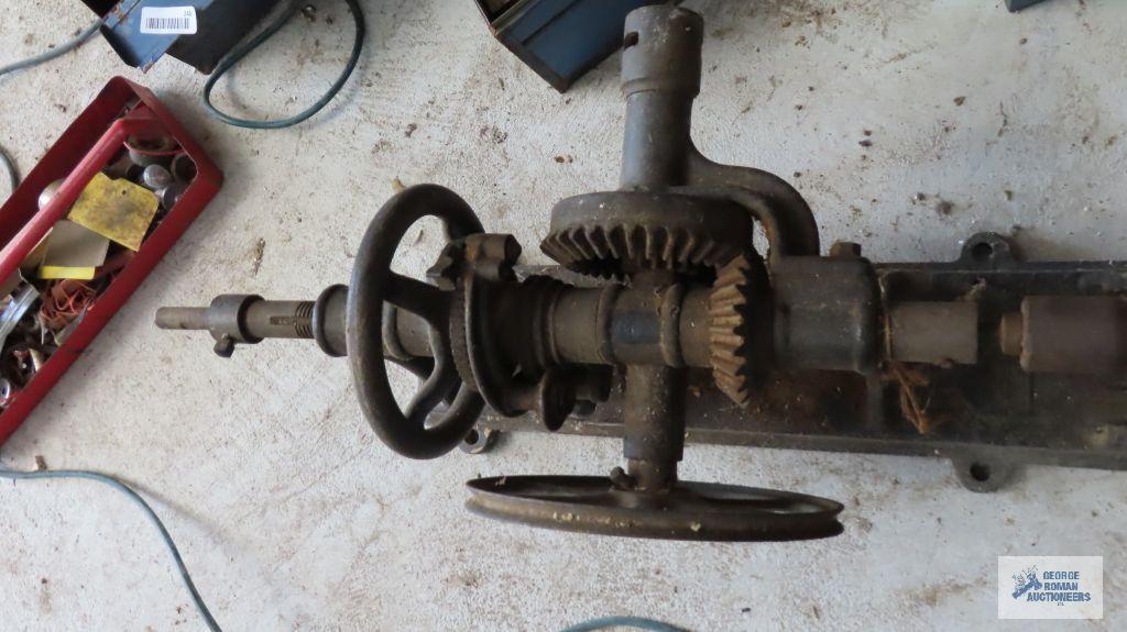 antique Little Giant lathe parts