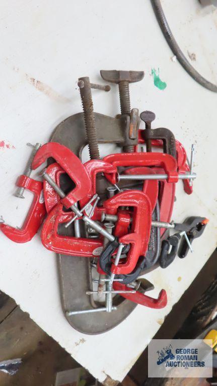 heavy duty and light duty C clamps