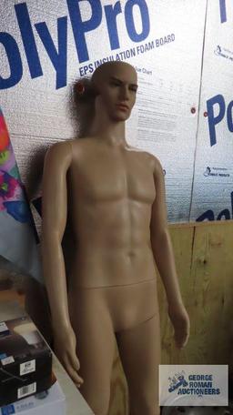 Mannequin. head has damage