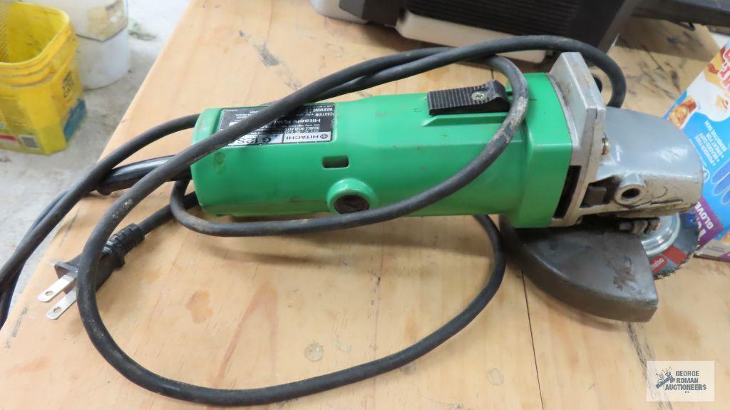 Hitachi angle grinder