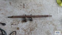 spreader bar with hitch balls