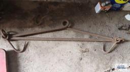 antique hay hooks and double hook lift