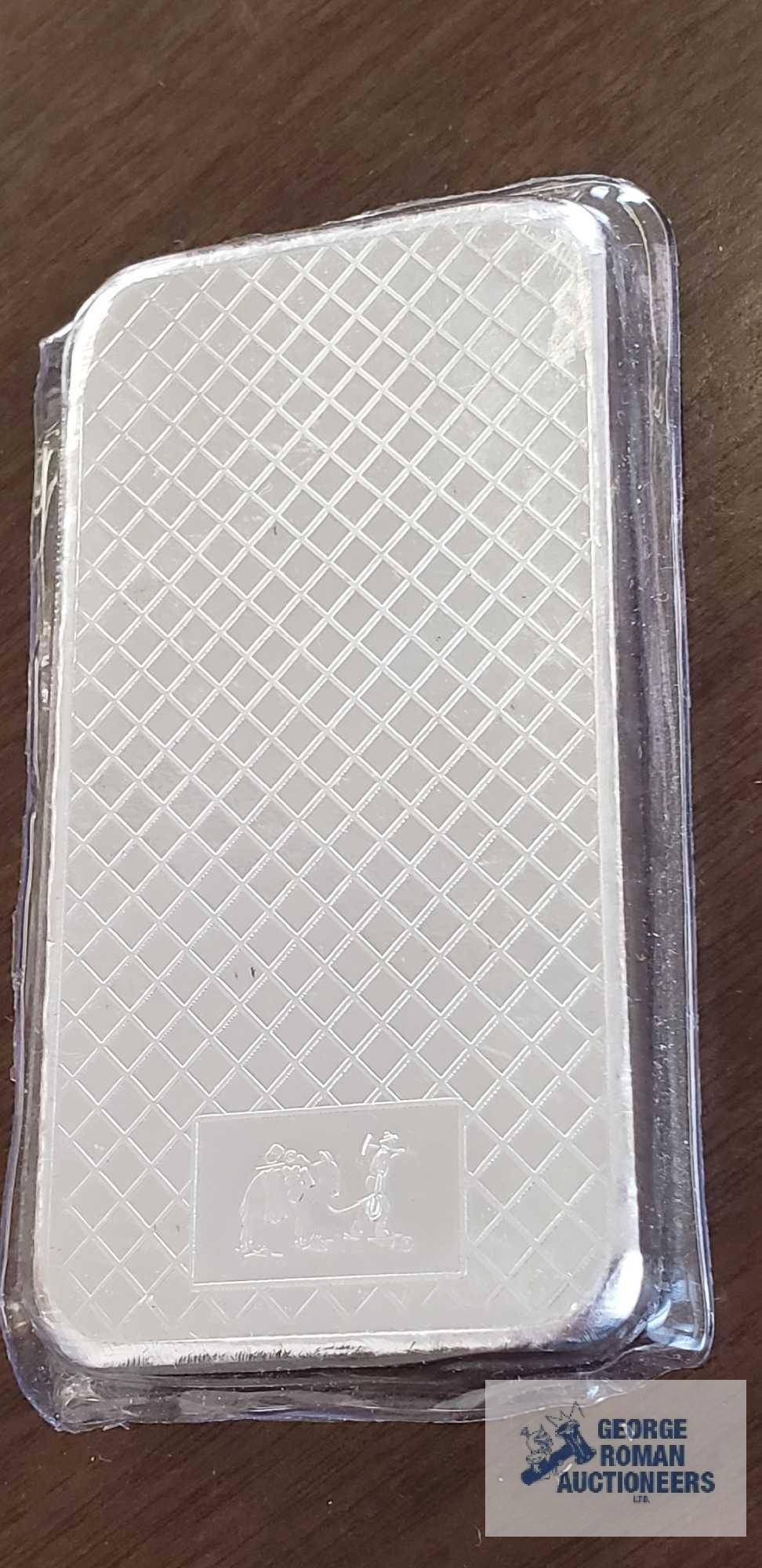 Eagle .999 fine silver 10 troy ounces bars Quantity 3