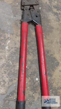 Pair of heavy duty crimpers