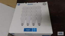 Lot of assorted light bulbs