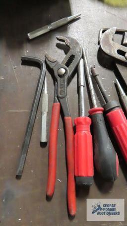 Pliers, Allen wrenches, etc