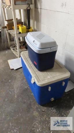 two coolers