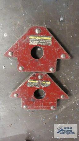 two welding magnets