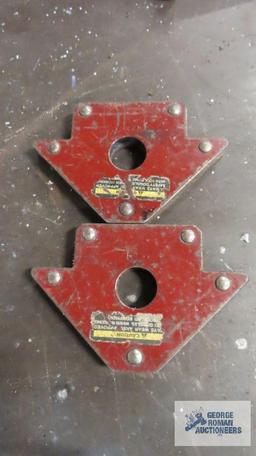 two welding magnets