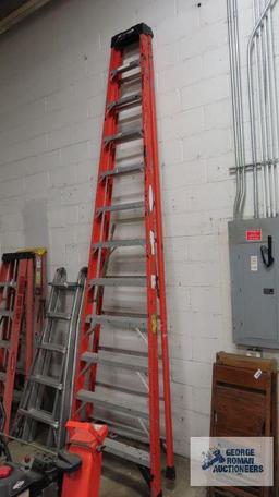 Werner fiberglass 12 ft step ladder