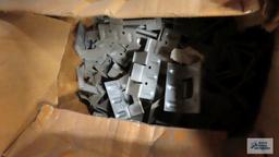 Lot of metal brackets