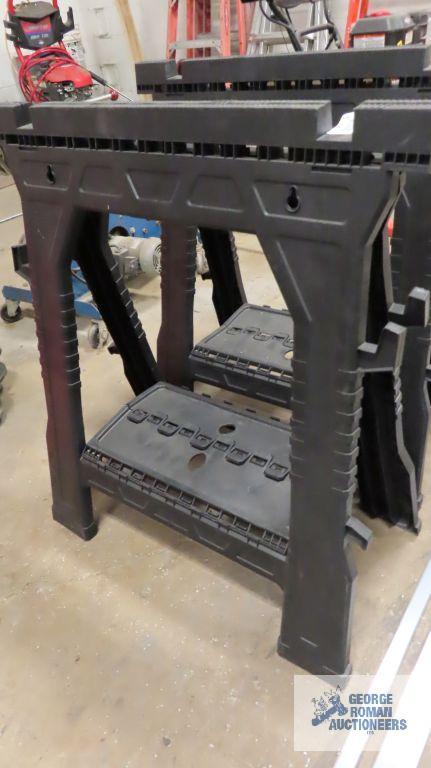 Kobalt folding sawhorses