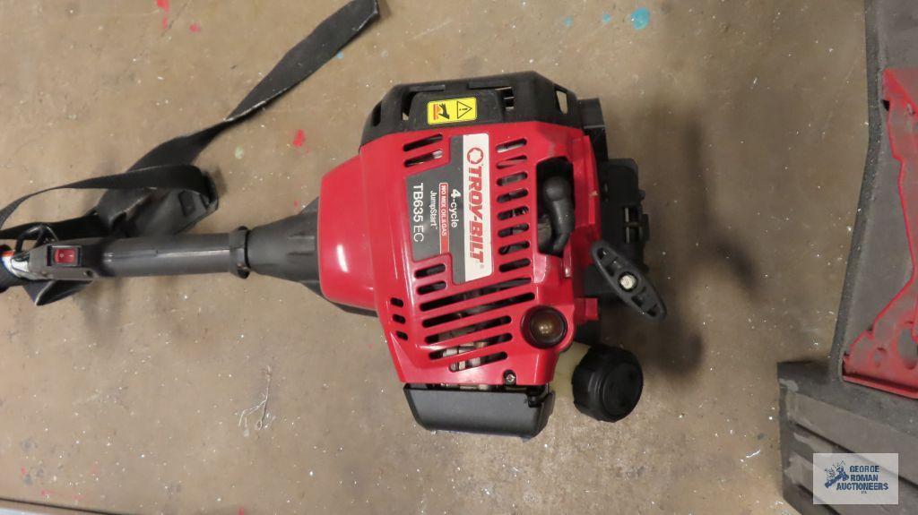 Troy-Bilt weed wacker. Needs new fuel lines