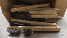 Lot of wire brushes