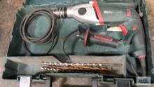 Metabo SBE 751 drill with case and extra bits